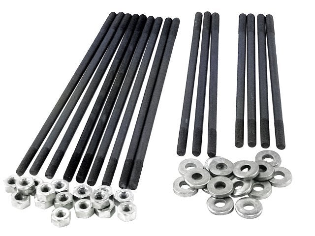 Chromoly Case Stud Kit, 8mm, Stock Length