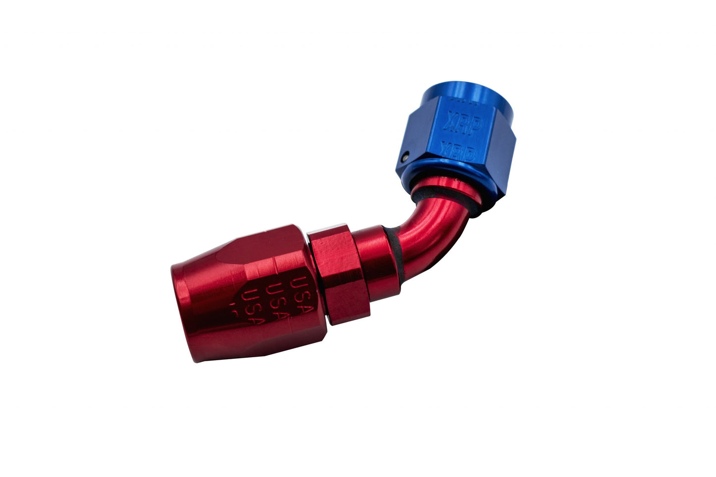 XRP 6 60º Double Swivel Hose End Aluminum