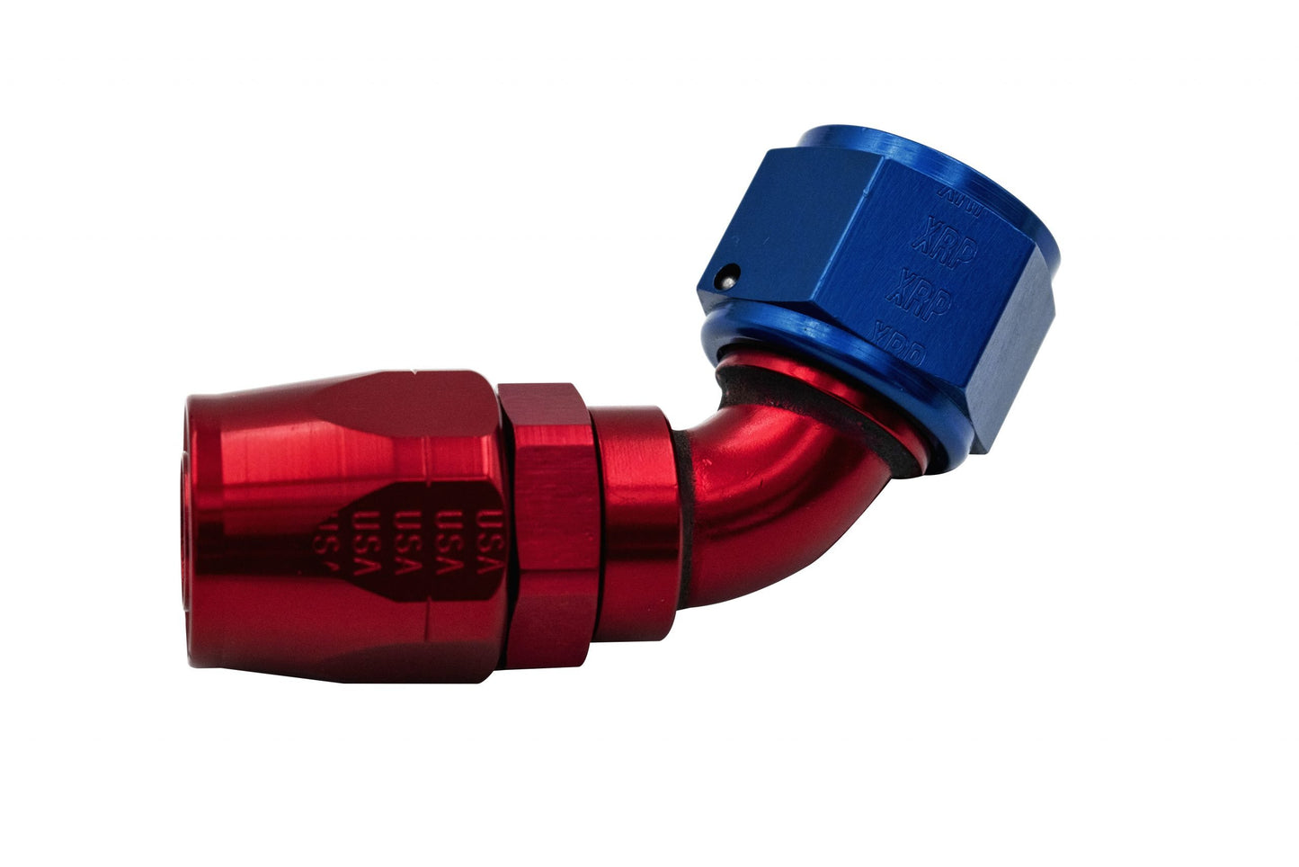 XRP 10 60º Double Swivel Hose End Aluminum