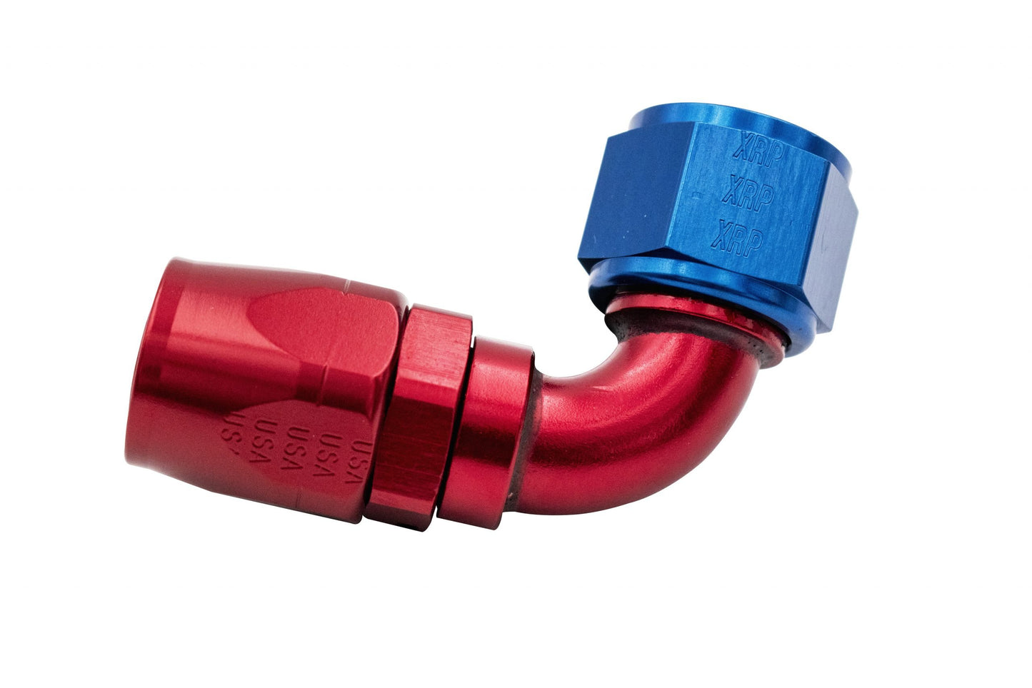 XRP 12 90º Double Swivel Hose End Aluminum