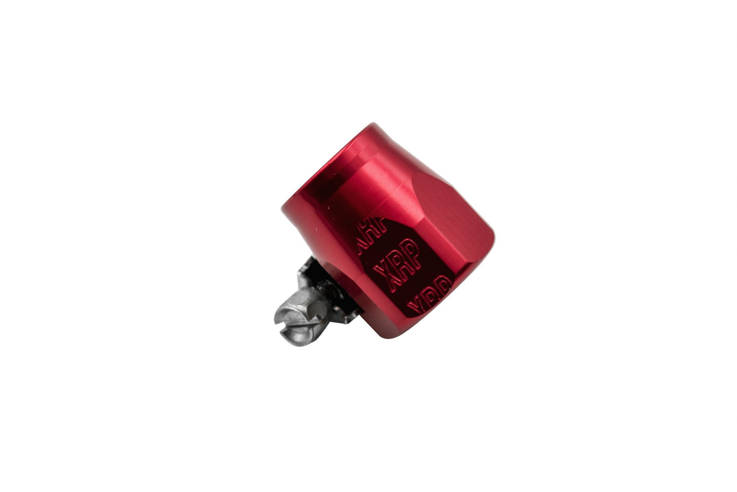 XRP 6 HOSE FINISHER 5/8" ID HEX BODY ALUMINUM RED ANODIZED