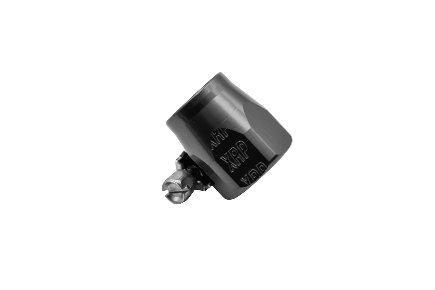 XRP 6 HOSE FINISHER 5/8" ID HEX BODY ALUMINUM BLACK ANODIZED