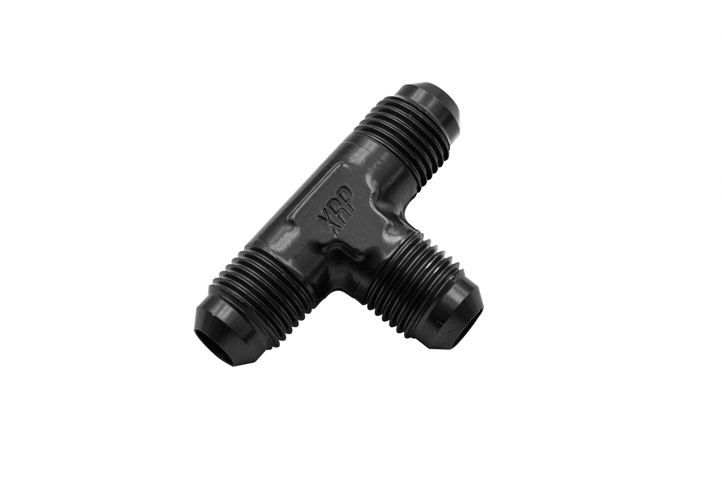 TEE, FLARE 6 ALUMINUM BLACK ANODIZED