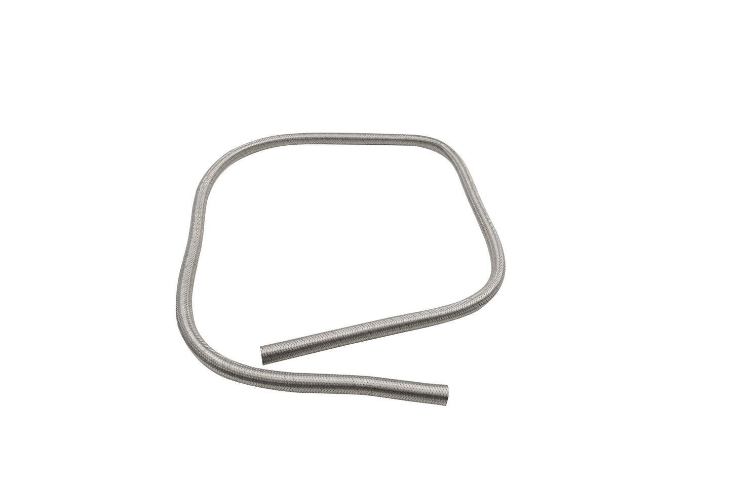 3/8" I.D. (#6) Braided Stainless Line, 5' Length Skinpacked