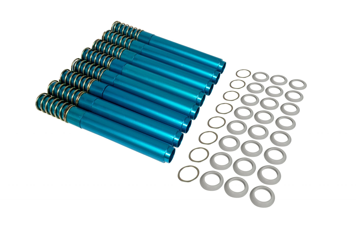 Quick Change Push Rod Tube with Seals, Set of 8