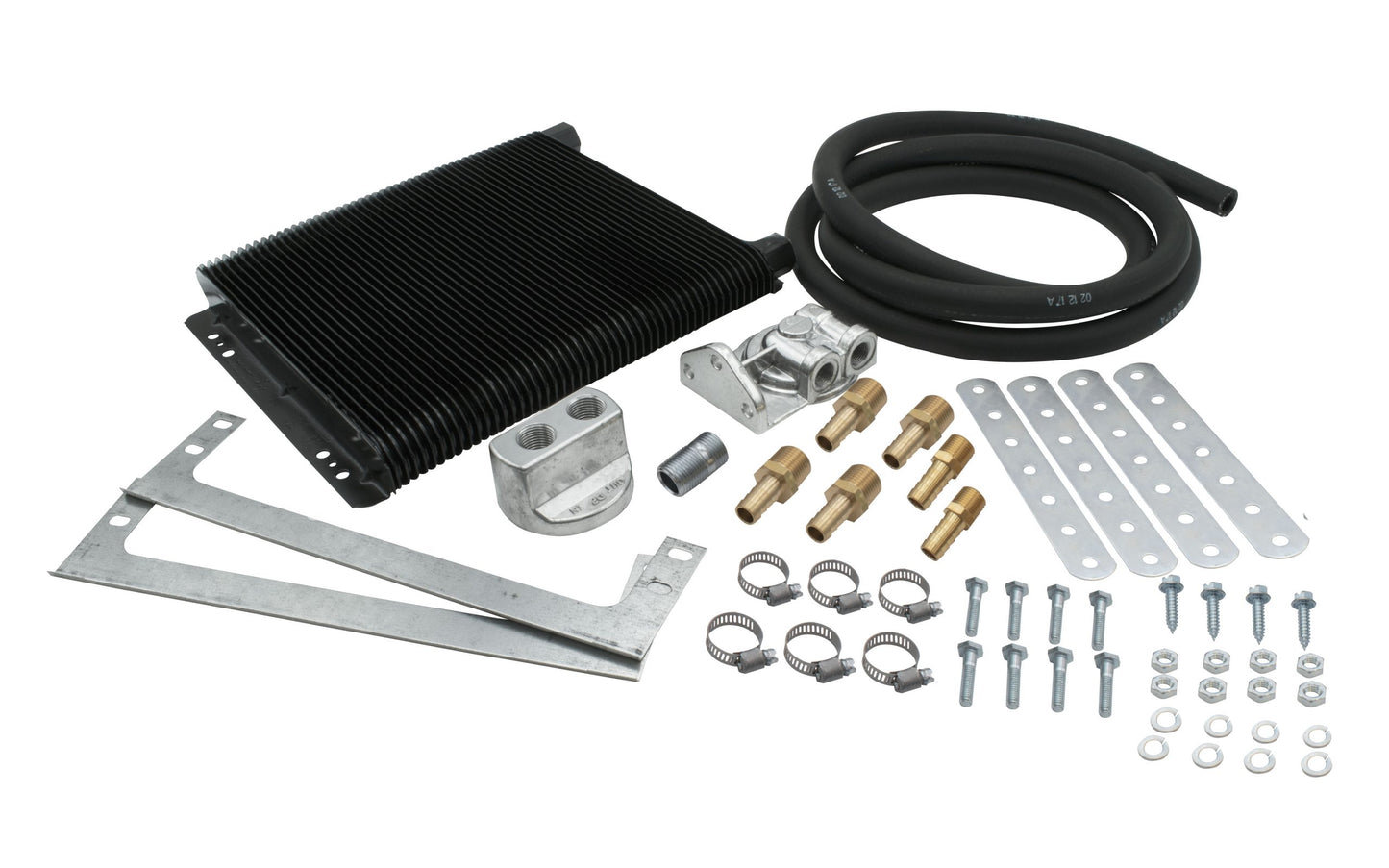 96 Plate Oil Cooler Kit with Bypass Adapter