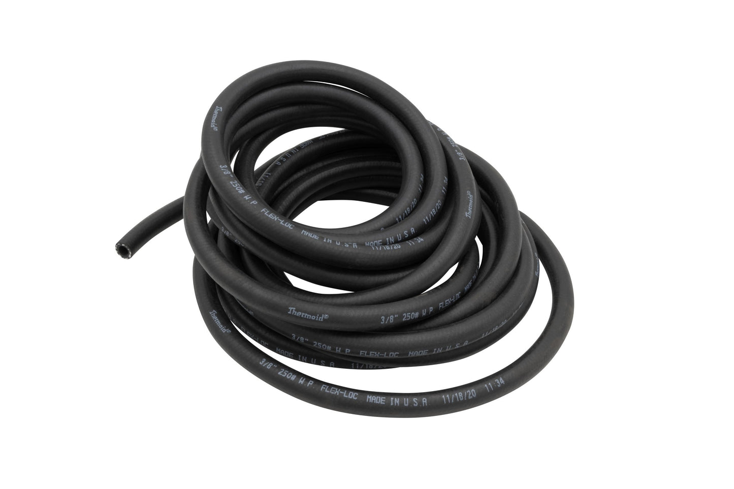 3/8" I.D. (#6) Hi Temp / Pressure Oil Hose, 25' length Boxed