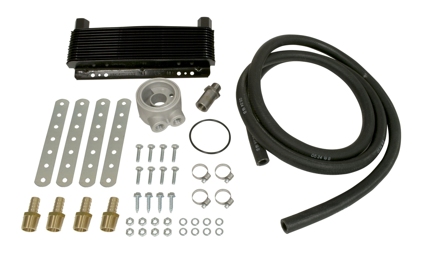 24 Plate Oil Cooler Kit with Sandwich Adapter