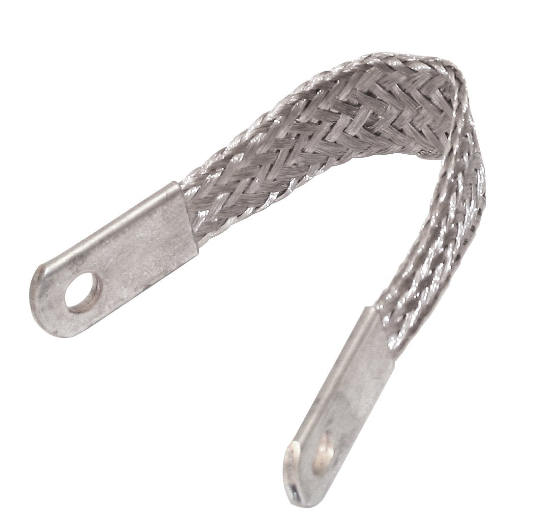 Braided Ground Strap Chassis, 9"