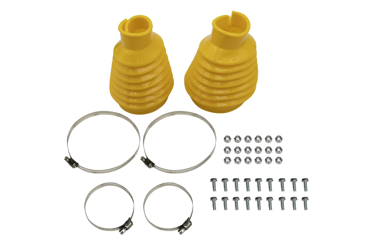 Deluxe Swing Axle Boot. Yellow Pair