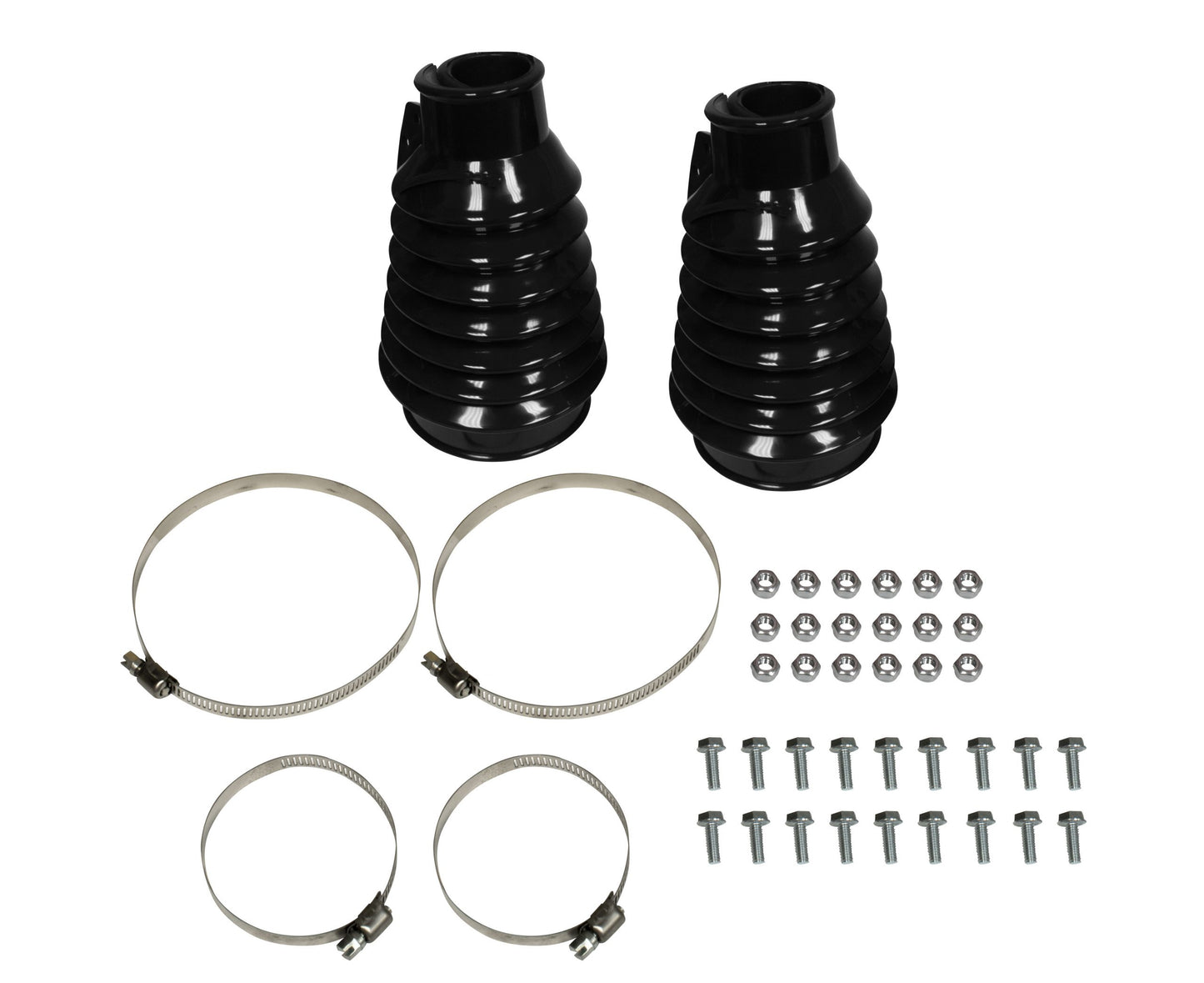 Deluxe Swing Axle Boot. Black Pair