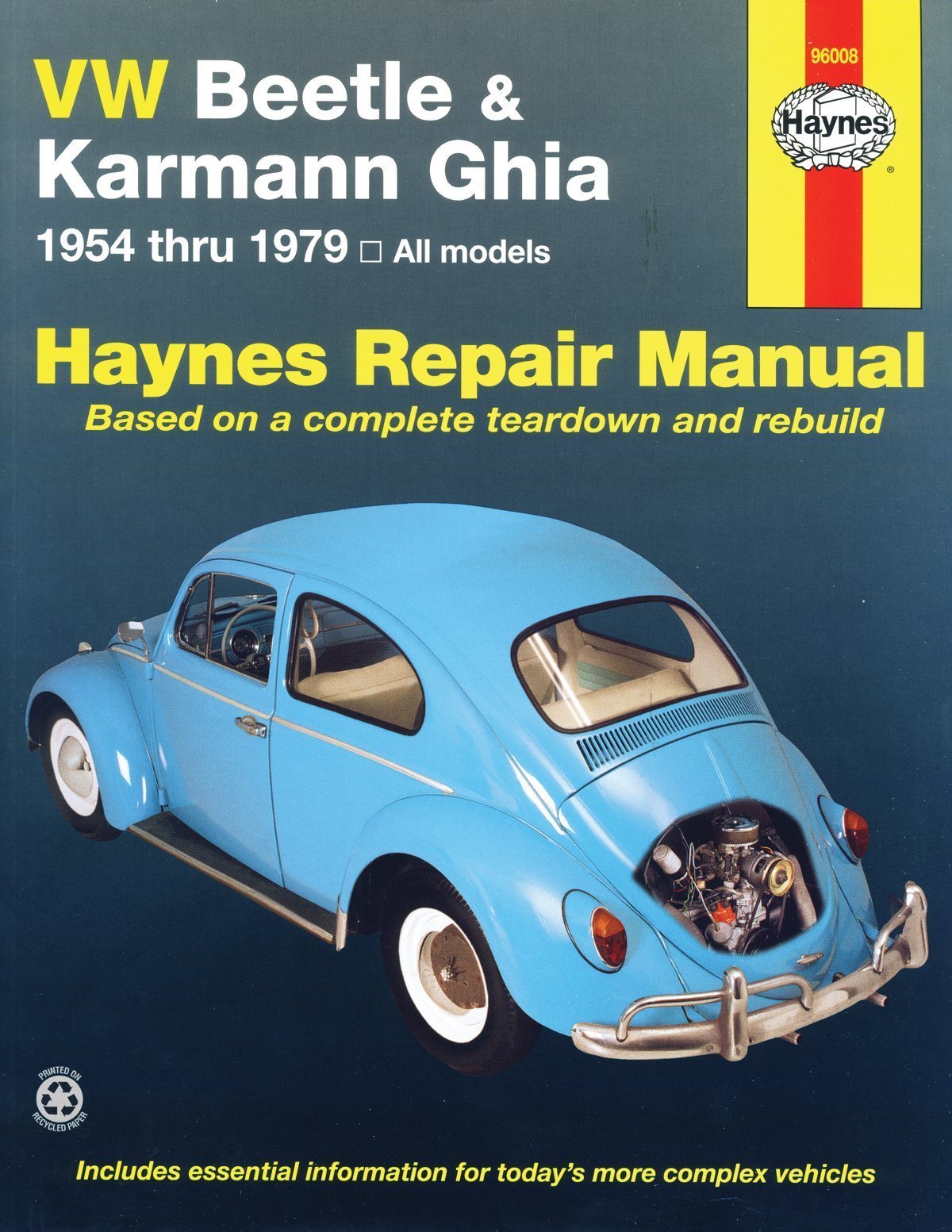 Haynes Repair Manual Bettle / Ghia / Super Beetle, 54 79