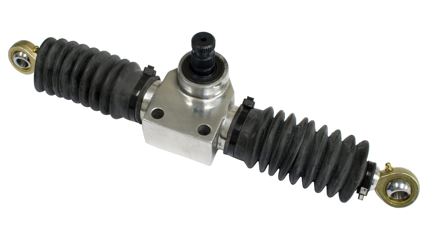 Rack & Pinion Unit, 2 Mounting Holes, 11" 5/8 36 Spline Shaft, 1 1/2 Turns Lock to Lock, (Boxed)