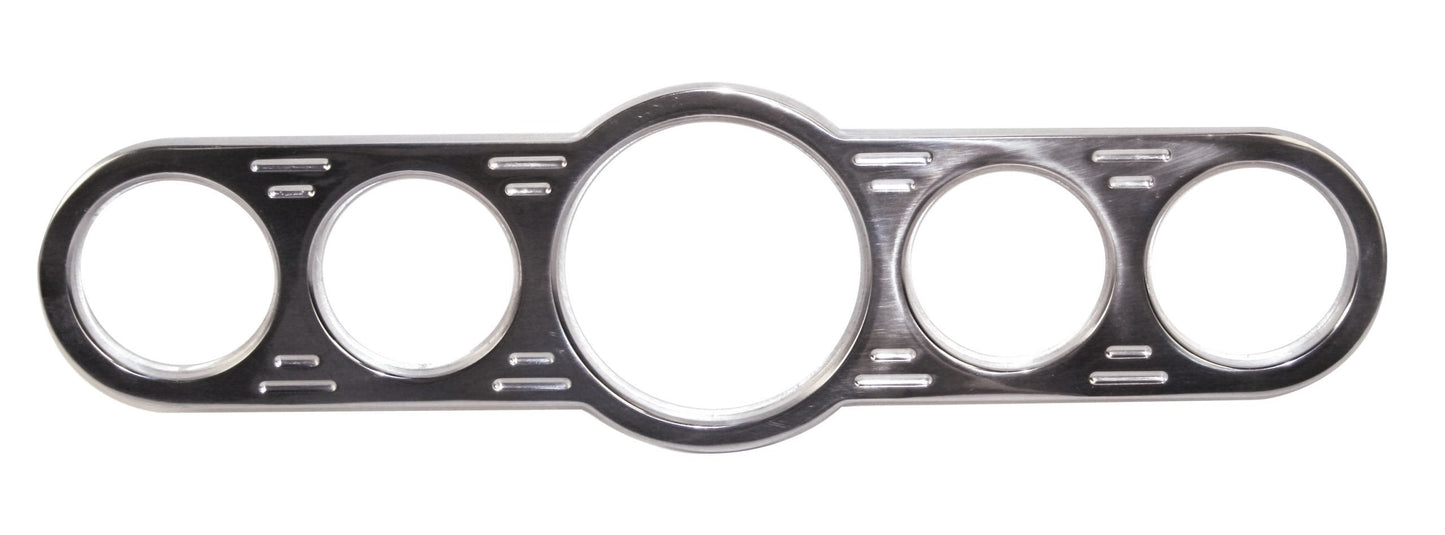Billet Dash, 2 Small, 1 Large, 2 Small, Aluminum, Each
