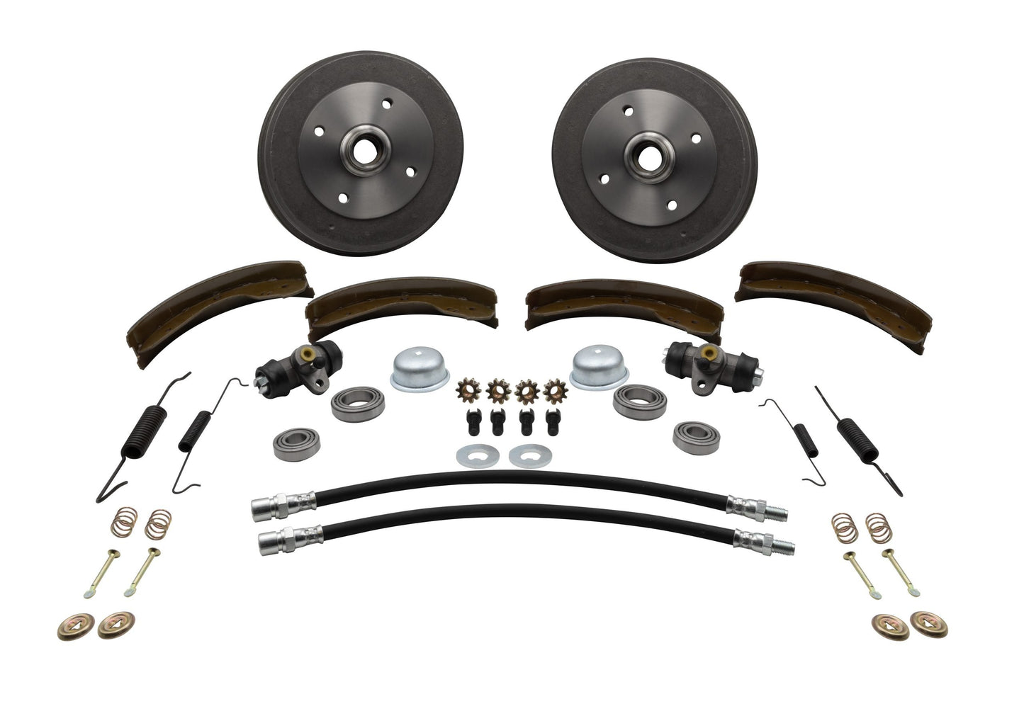 EMPI Front Drum Brake Kit Super Beetle, 71 77