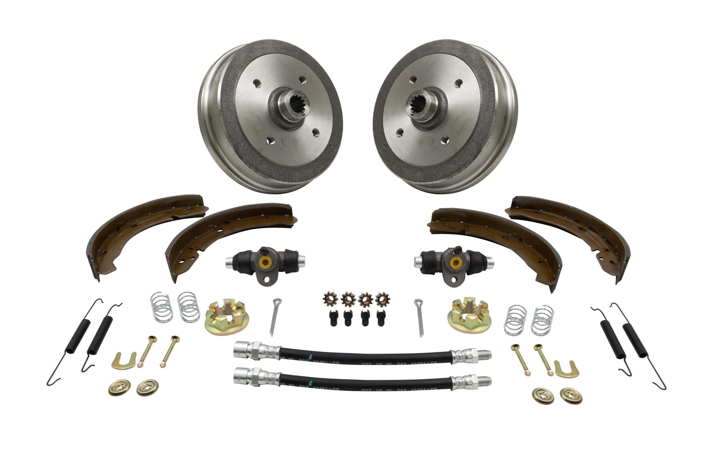 EMPI Rear Drum Brake Kit Type 1, 1968 1979 Super Beetle, 71 79