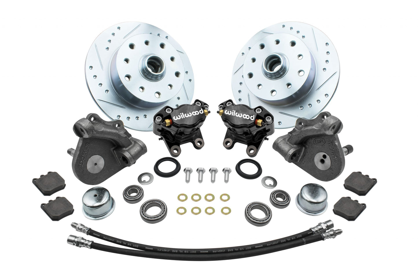 EMPI/Wilwood Front Disc Brake Kit, K/L Suspension, 2 ½â€