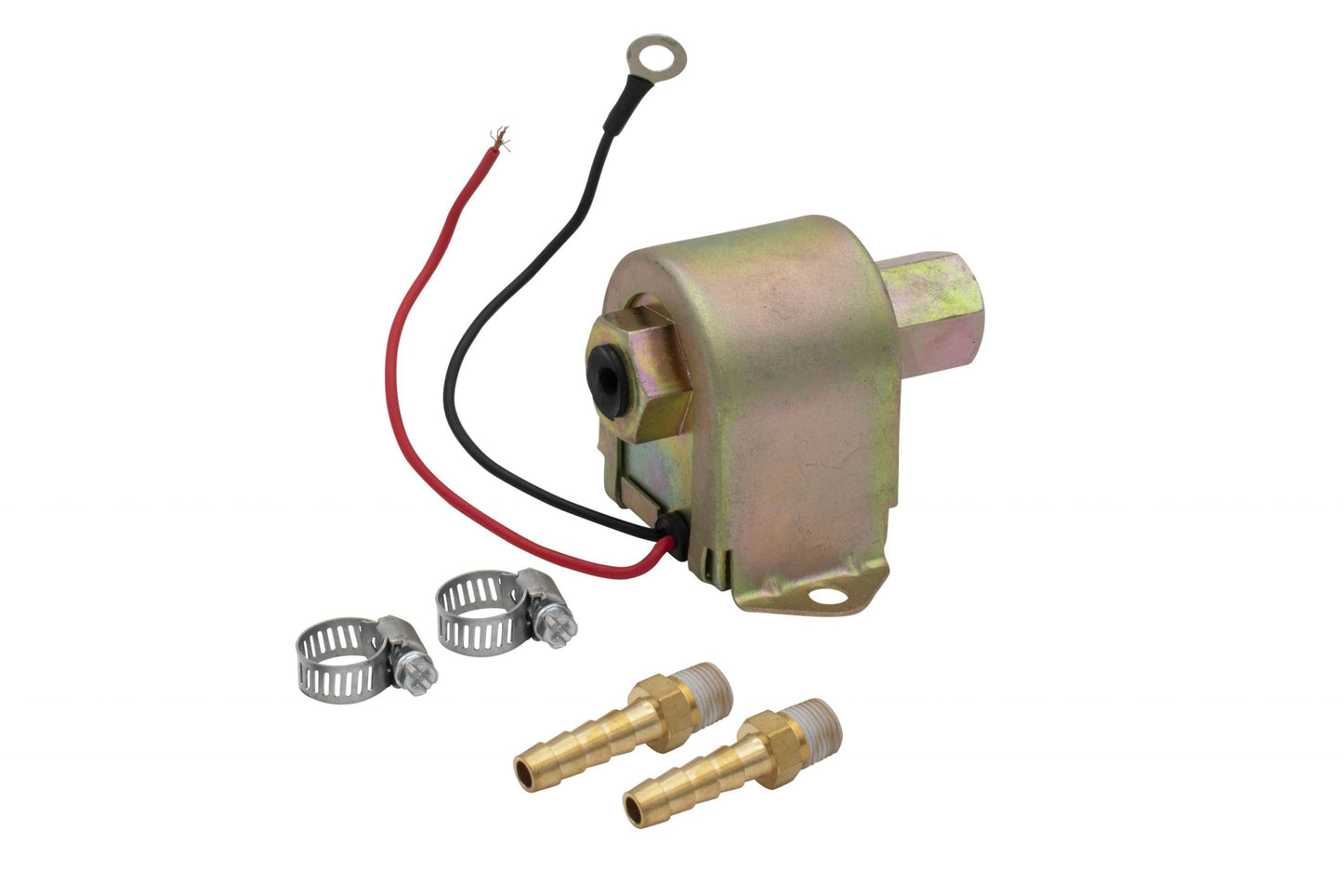 EMPI Fuel Pump, 1.5 4.0 PSI, with Fittings & Clamps, Boxed