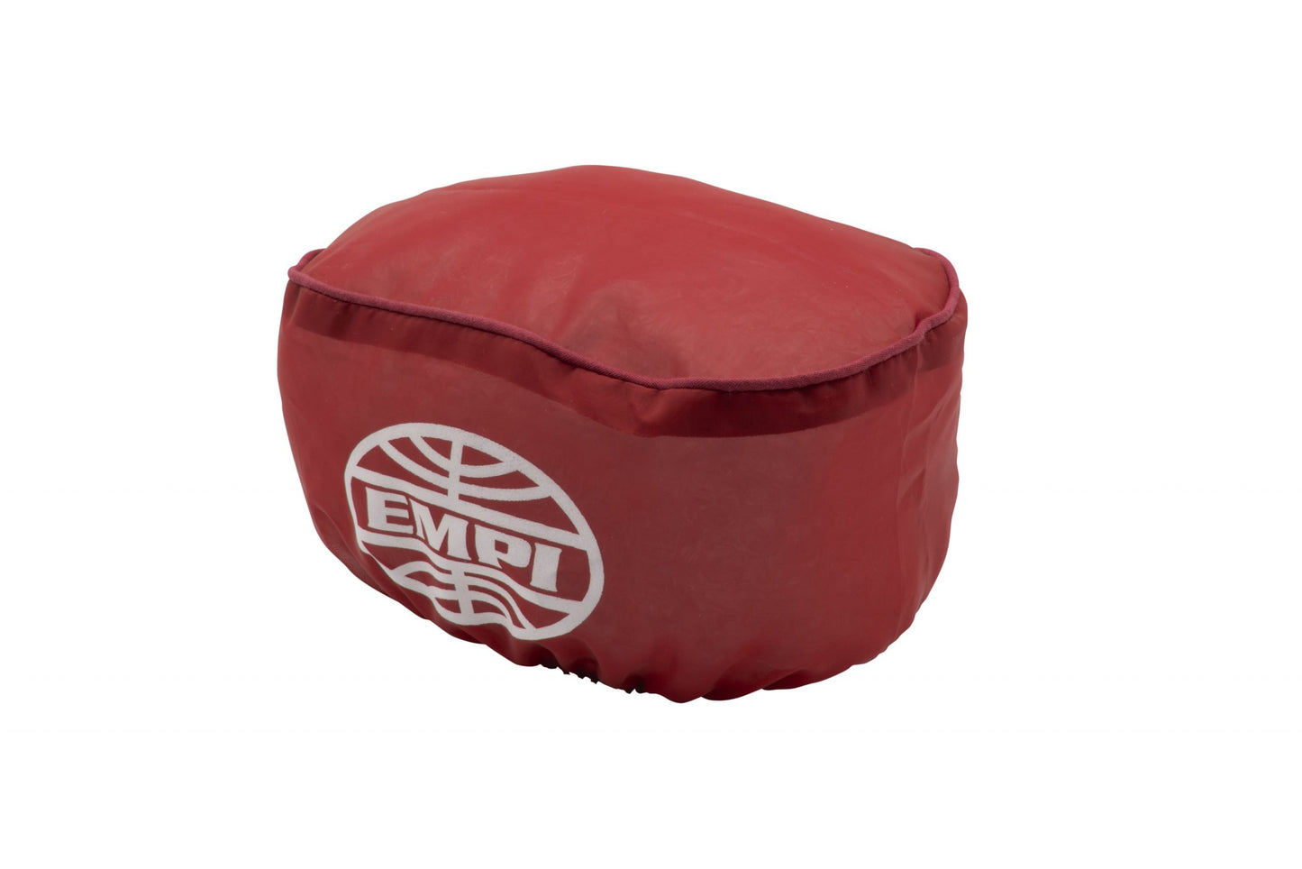 Oval, 7" x 4 1/2" x 3 1/2", Red