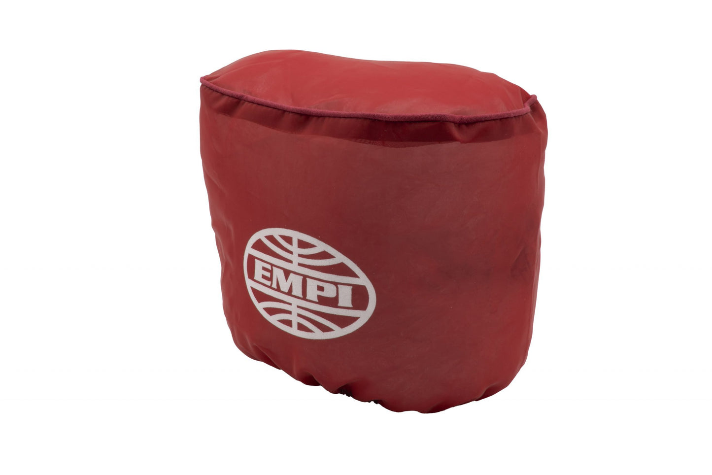 Oval, 7" x 4 1/2" x 6", Red
