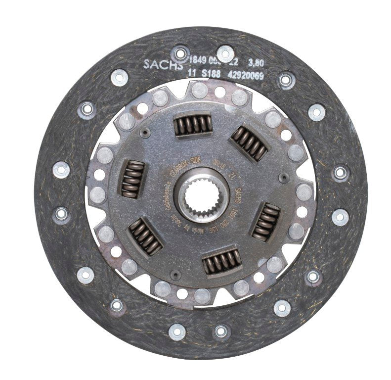 180mm Sprung Clutch Disc, Porsche 356 / 356A / 356B (Normal & Super, Excludes Super 90)