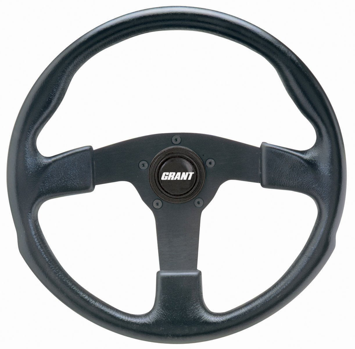 Rally GT, Black 3 Spoke, 13" Dia., 3" Dish / 3 ⅜"