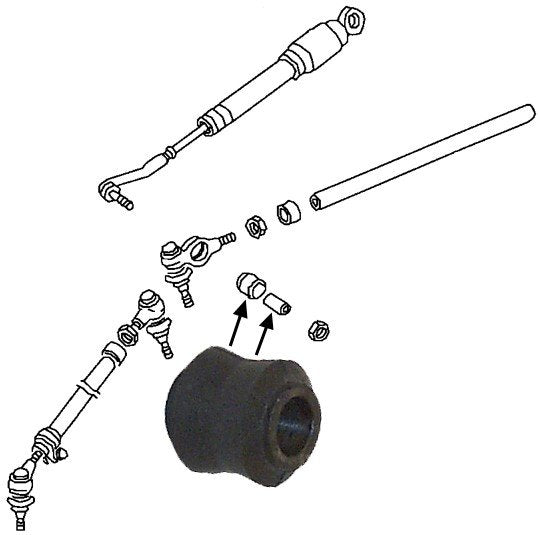 STEERING DAMPNER BUSHING
