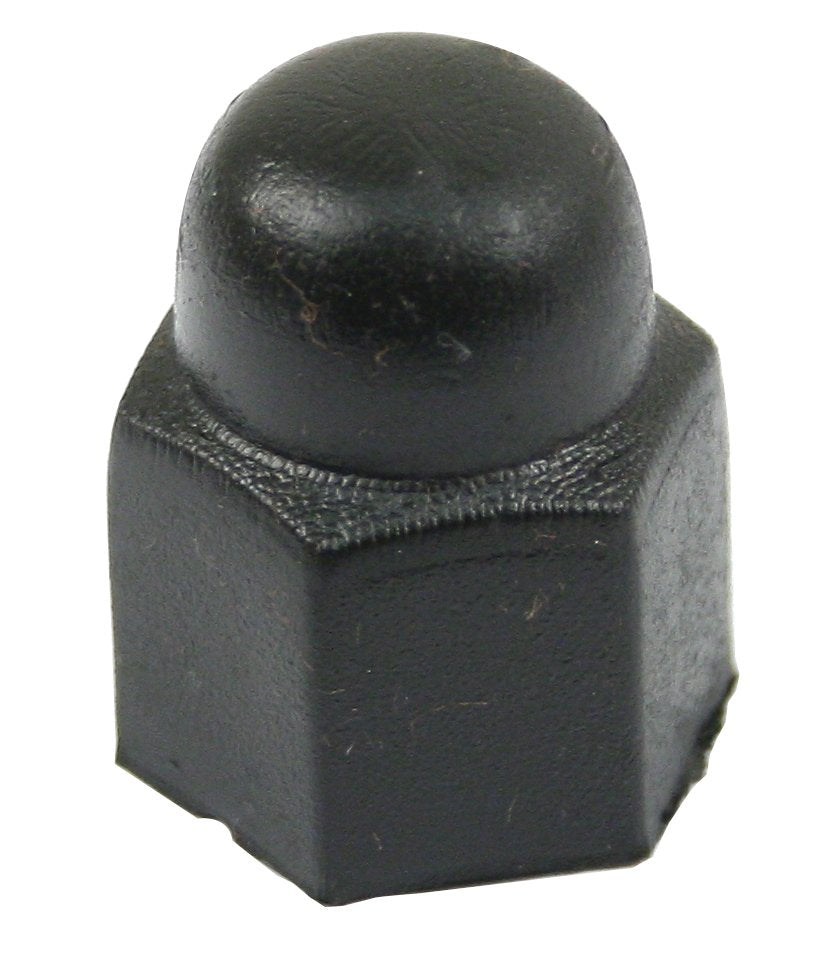 Black Wheel Bolt Cap Each