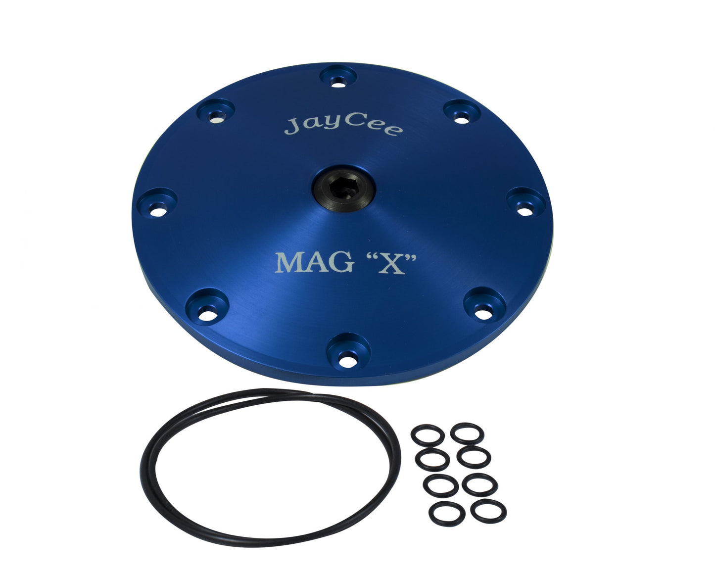 8 Bolt Mag X Plate, Blue