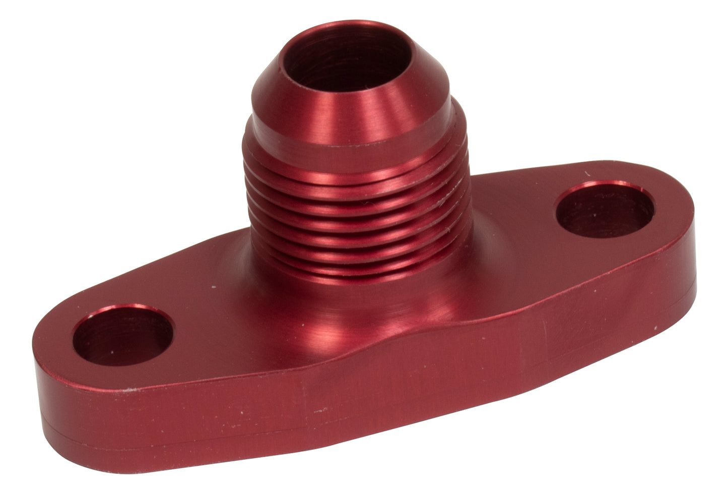 Billet Turbo Drain, #10, Red