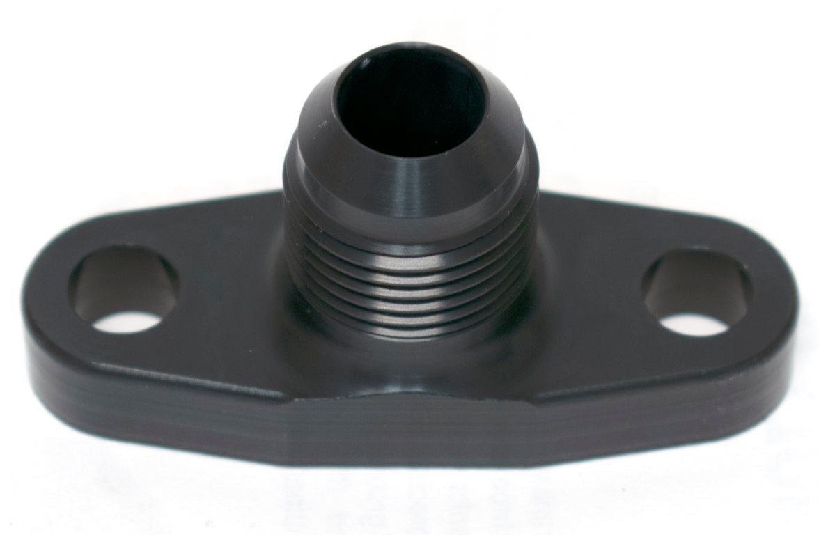 Billet Turbo Drain, #10, Black