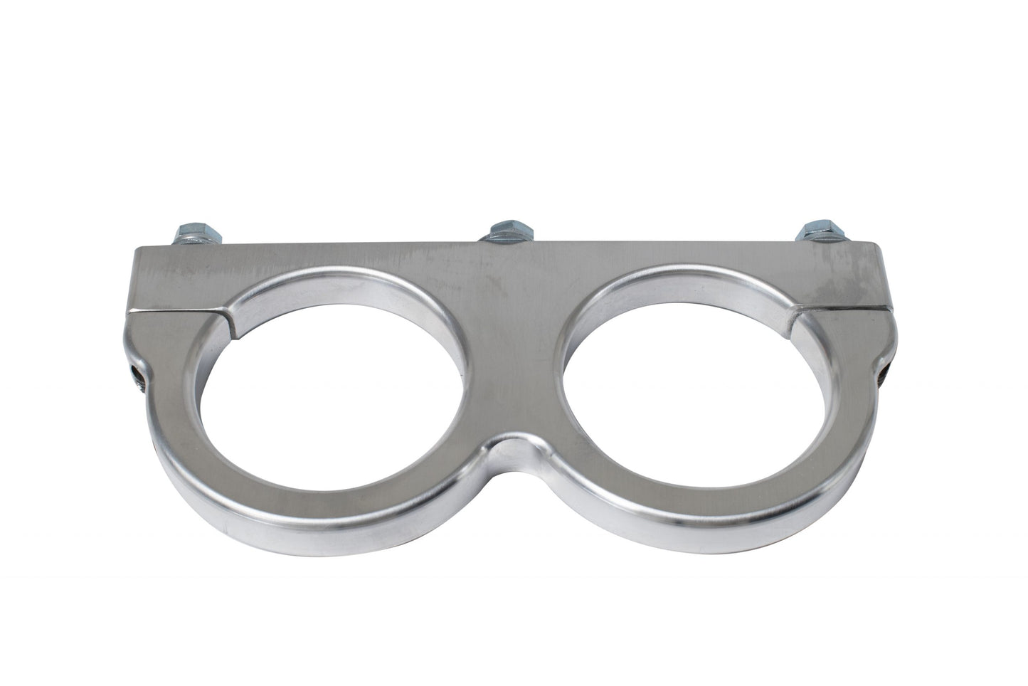 Dual Coil Clamp, Silver