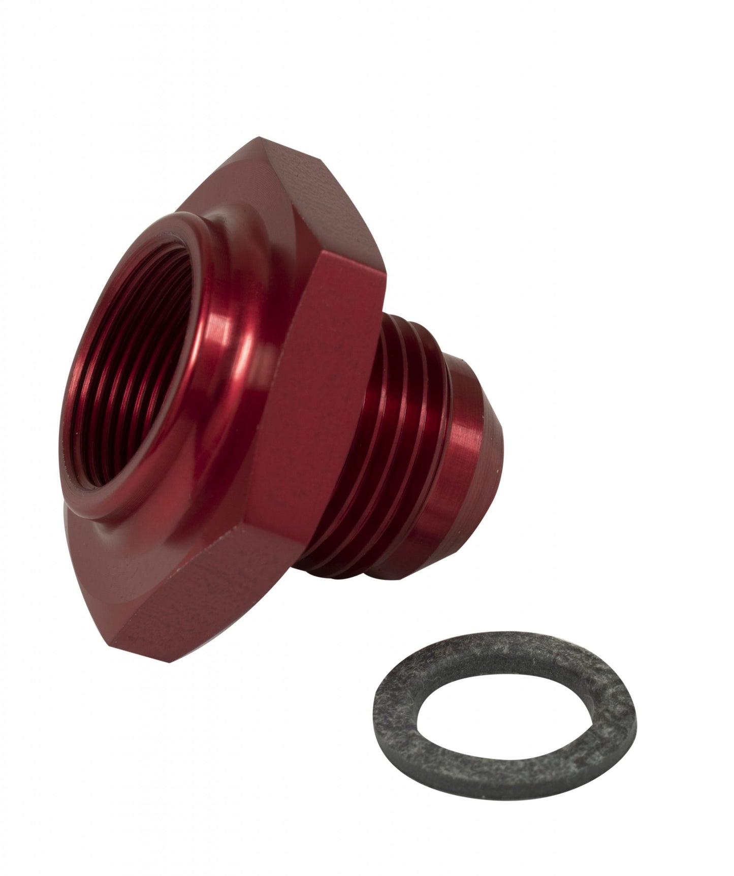 Low Profile Fuel Tank 8 Adapter Red