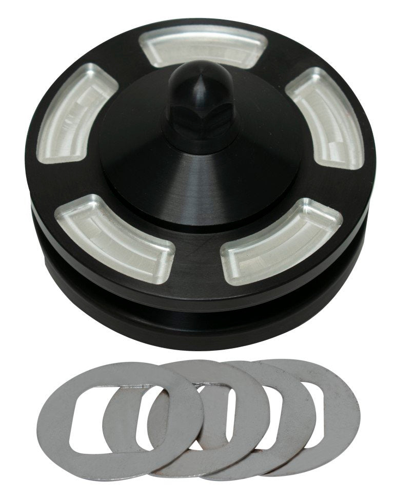 Billet Alternator Pulley, Black