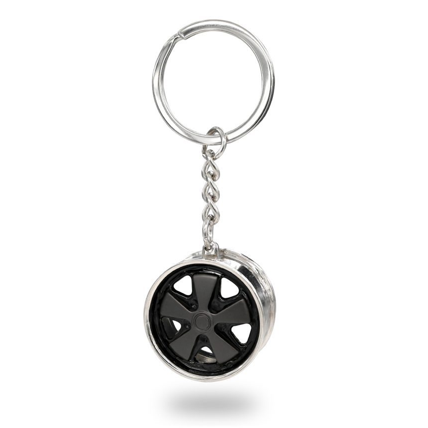 Black Fuchs Key Chain