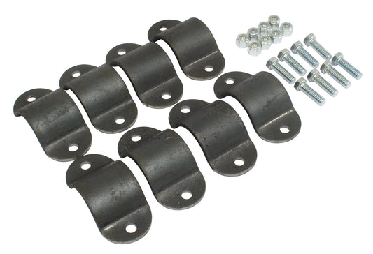 Raw Axle Beam Clamp Kit, 8 pcs. (Incl. Hardware)