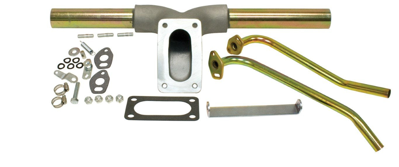 Progressive Manifold Kit with Tubes & Bracket, Isolated, Type 1 & 2, with Hardware