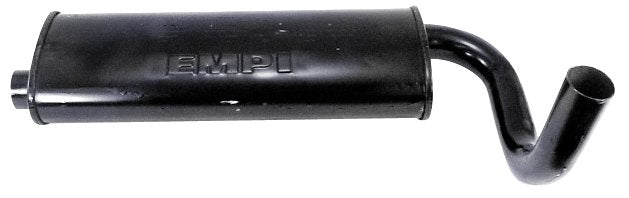 Quiet Muffler without Bend, Black