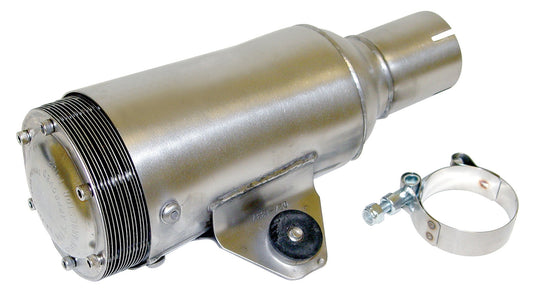 Spark Arrestor, 10" S/S Muffler with Mount, 4" Discs