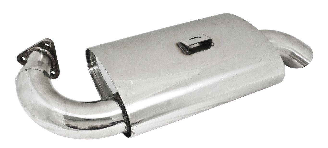 S/S Phat Boy Muffler for P/N 3767 Extractor Fits Type 1 66 73, 1300 1600cc Upright Engines