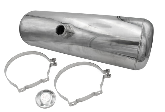 S/S Gas Tank, 8" X 30", Center Fill, 6.1 Gallon