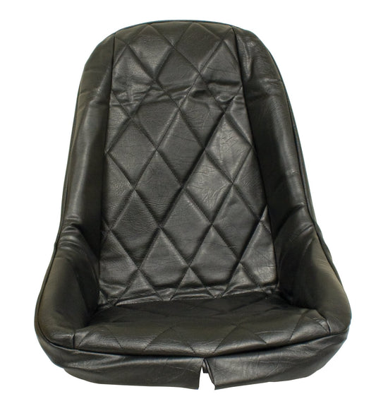 Seat Cover, Black Diamond Pattern, Each