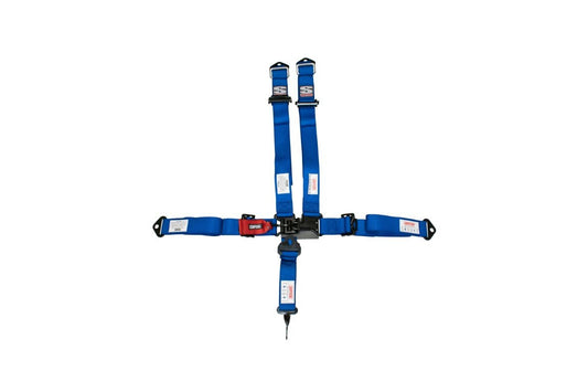 D3 2" x 2" Latch & Link Harness with No pads, Blue