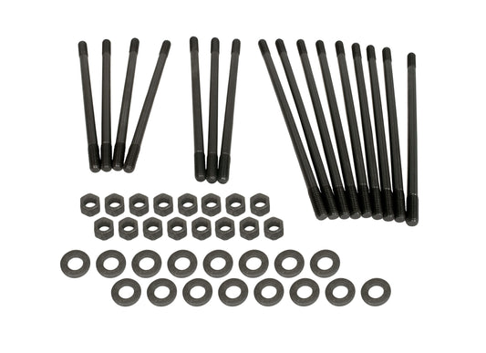 Chromoly Case Stud Kit, 10mm, Stock Length
