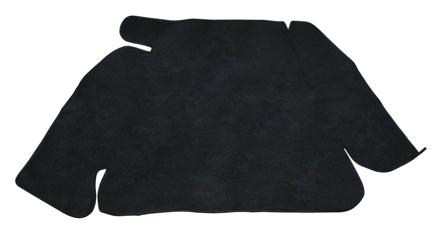 60 67 Type 1 Sedan & Conv. Trunk Carpet, 1 Piece, Black