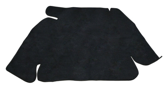 60 67 Type 1 Sedan & Conv. Trunk Carpet, 1 Piece, Black