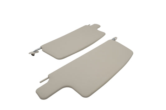 Sun Visors, 65 77 Type 1, 73 79 Conv., Ivory, Pair