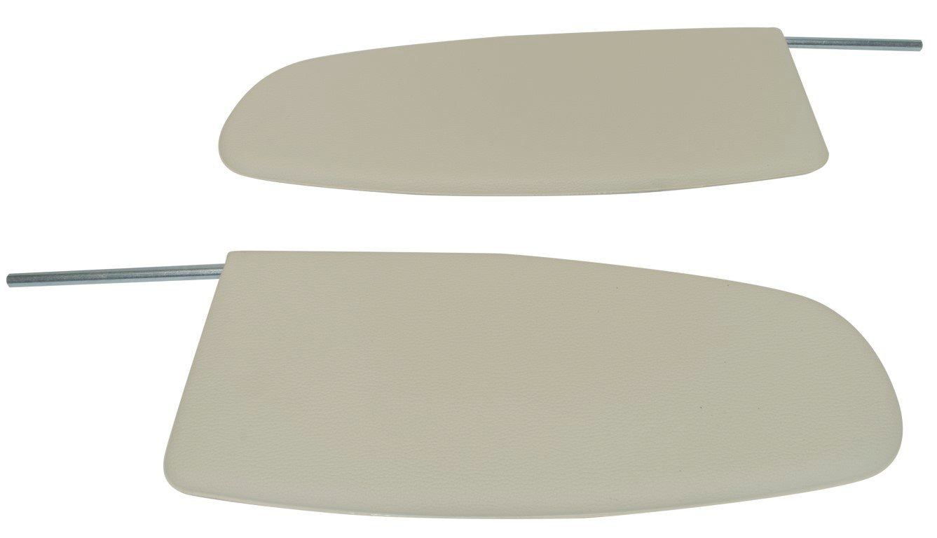 Sun Visors, 58 64 Type 1, Ivory, Pair