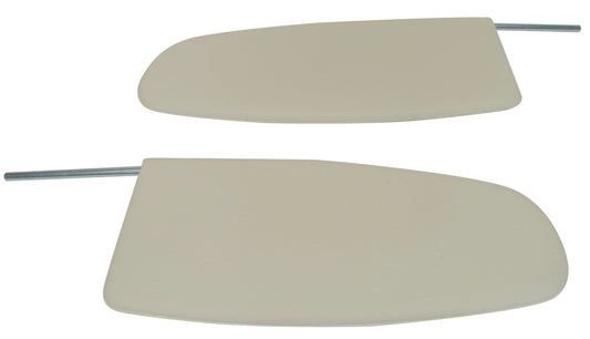 Sun Visors, 58 64 Type 1, Ivory, Pair