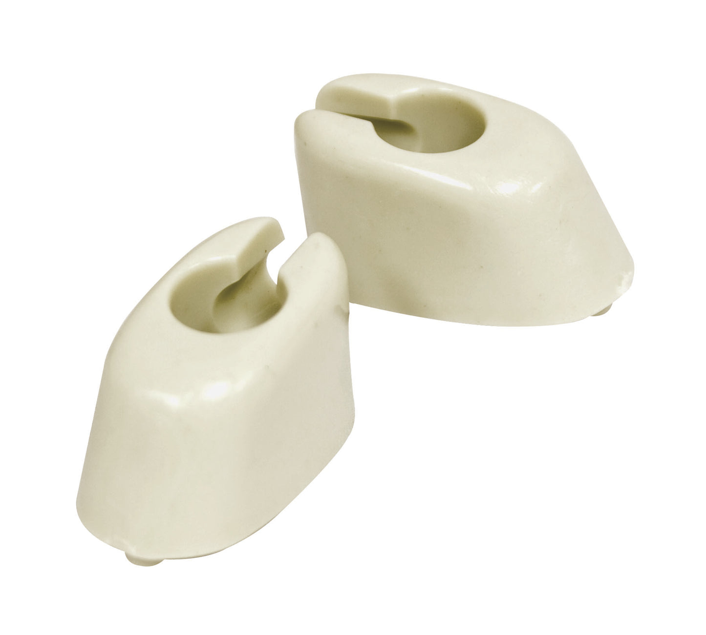 Sun Visor Clips, Type 1, 65 67, Type 2, 68 79, Ivory, Pair